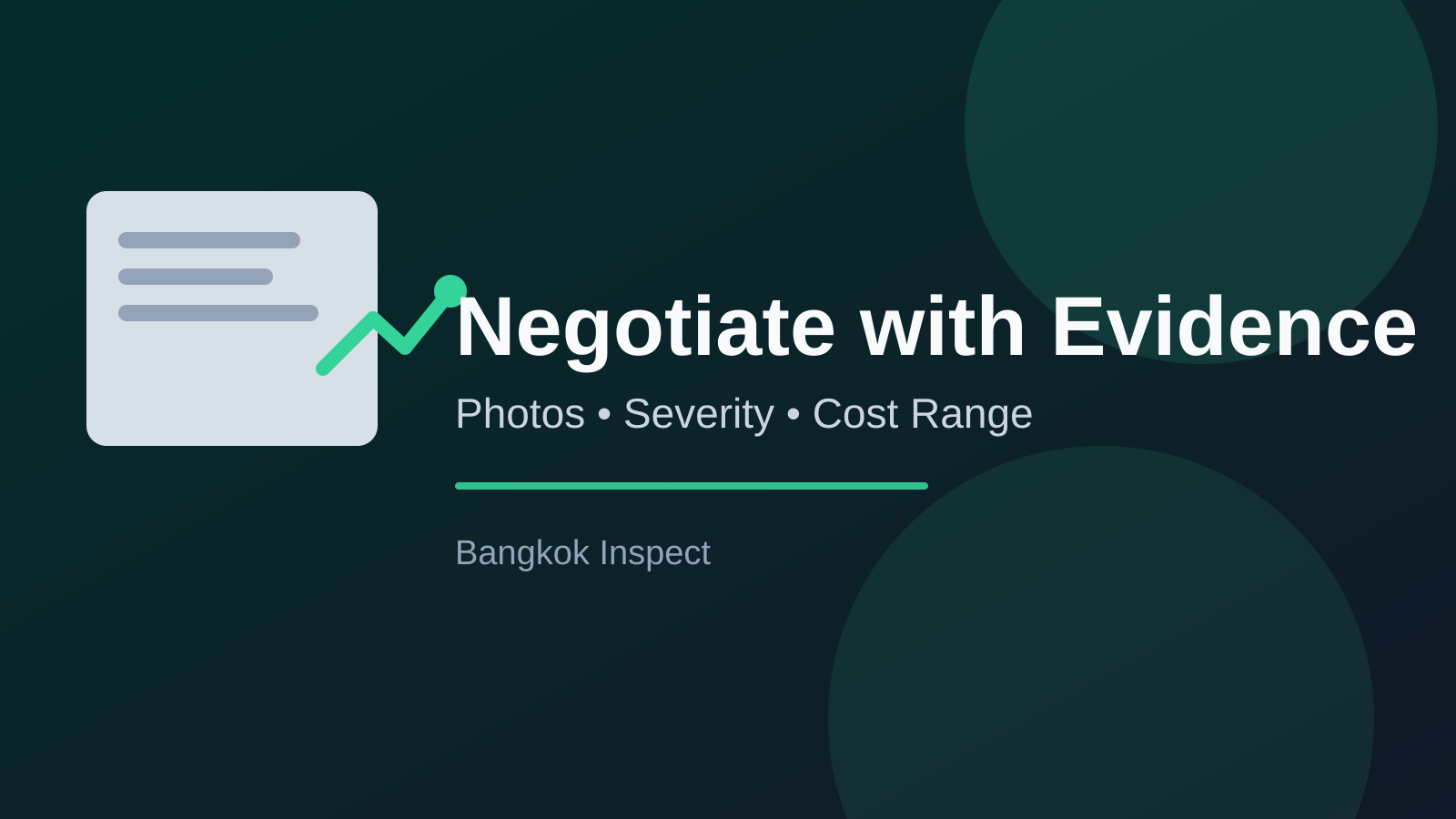 How Inspection Findings Help You Negotiate Condo Price in Bangkok