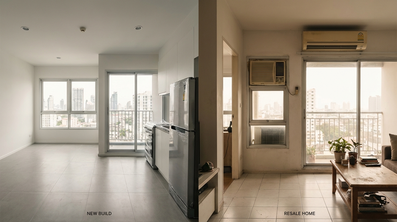 New Build vs Resale Condos in Bangkok: What Your Inspector Will Find in Each