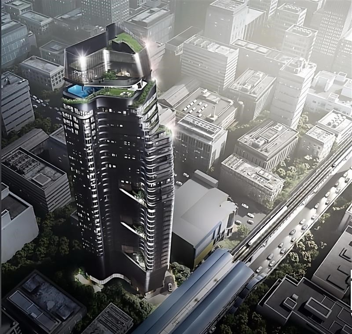 Exterior or project image for Ideo Q Victory in Bangkok