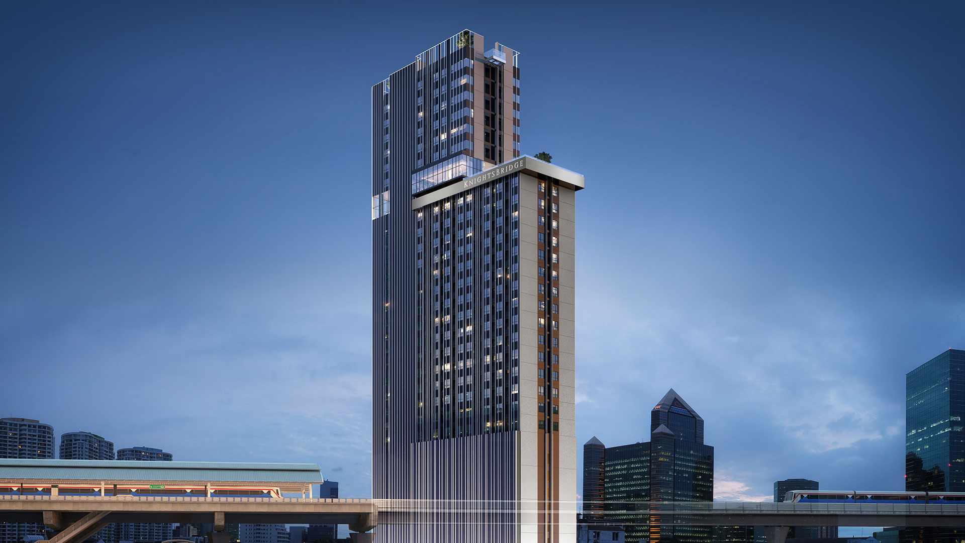 Exterior or project image for KnightsBridge Prime Ratchayothin in Bangkok