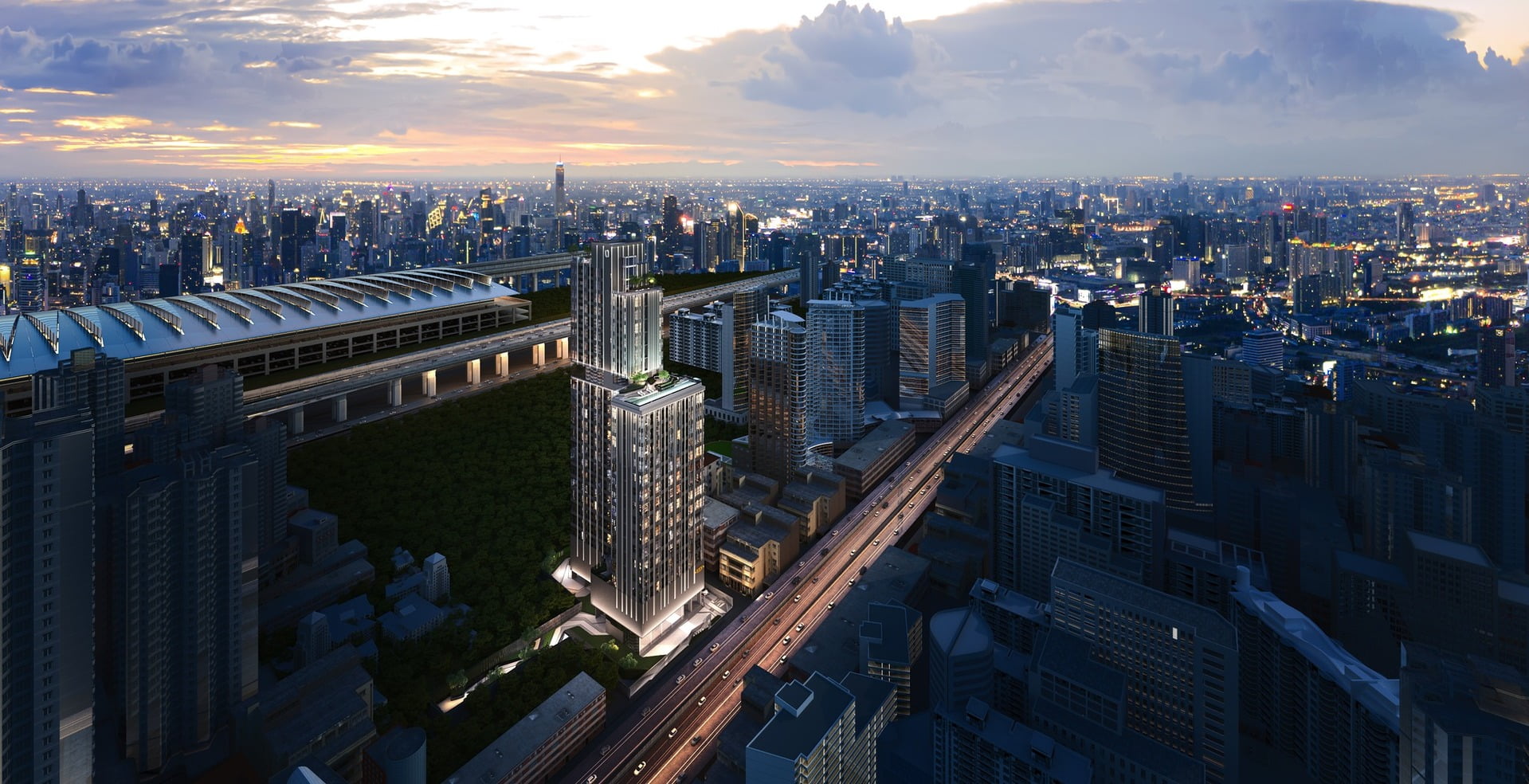 Exterior or project image for KnightsBridge Space Rama 9 in Bangkok