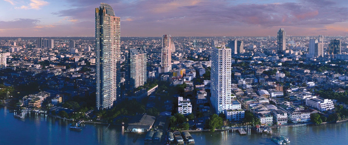 Exterior or project image for Menam Residences in Bangkok