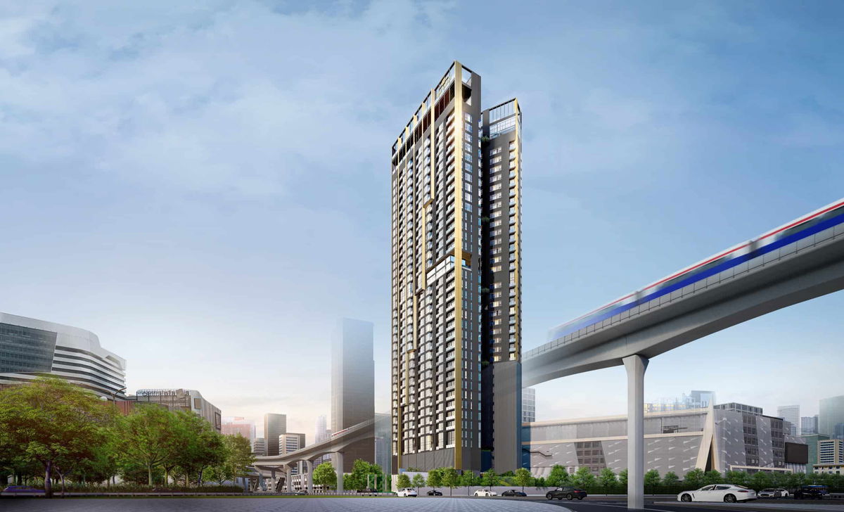Exterior or project image for The Crest Park Residences in Bangkok