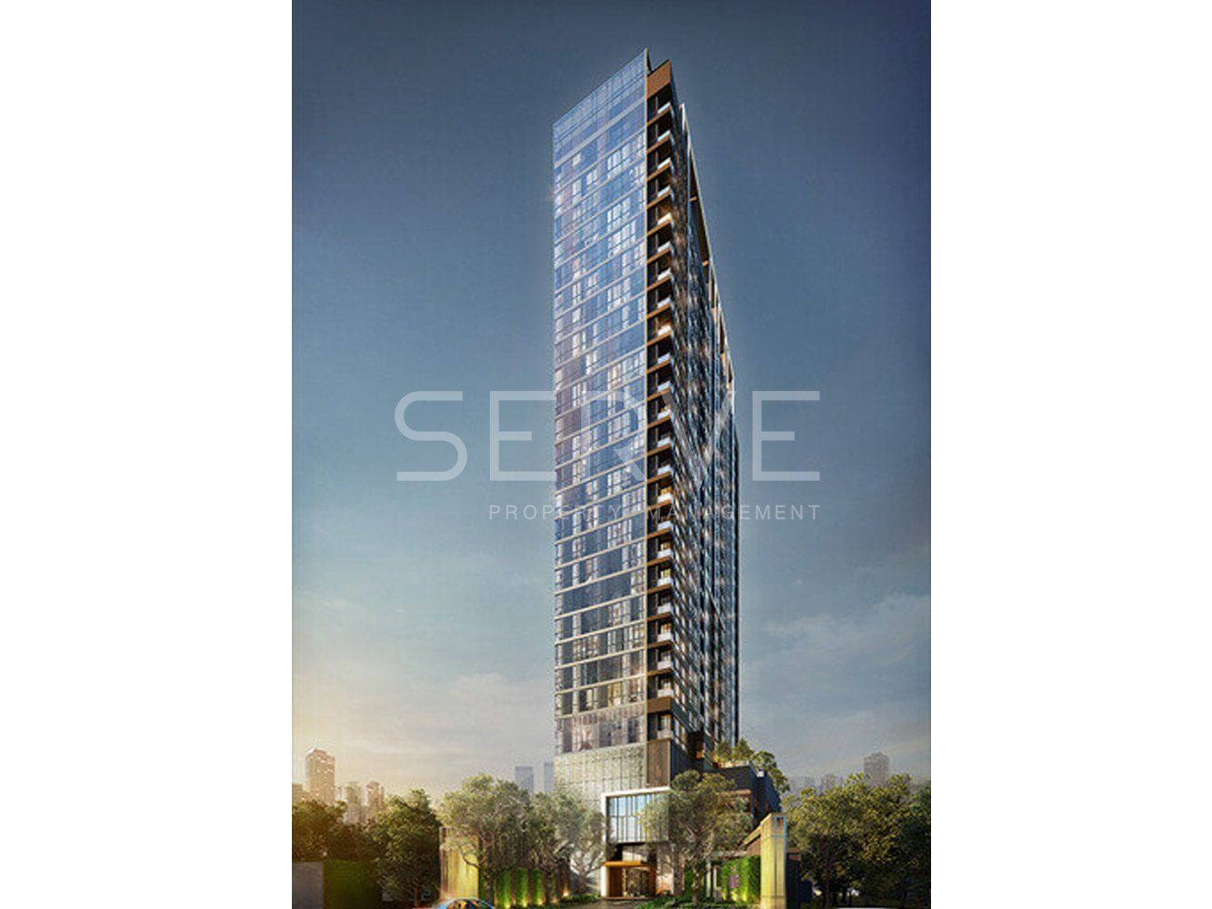 Exterior or project image for The Line Sukhumvit 71 in Bangkok