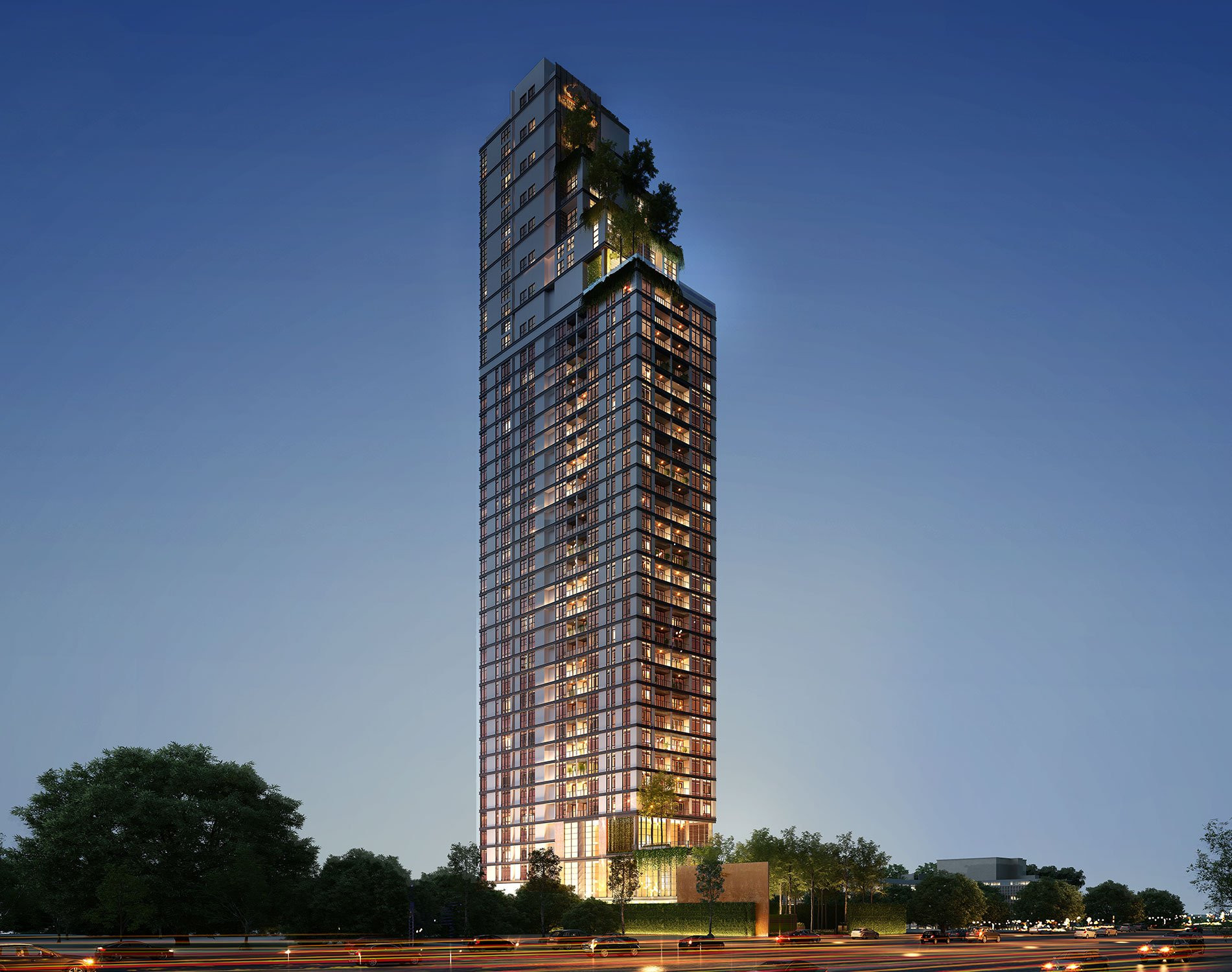 Exterior or project image for The Lofts Asoke in Bangkok