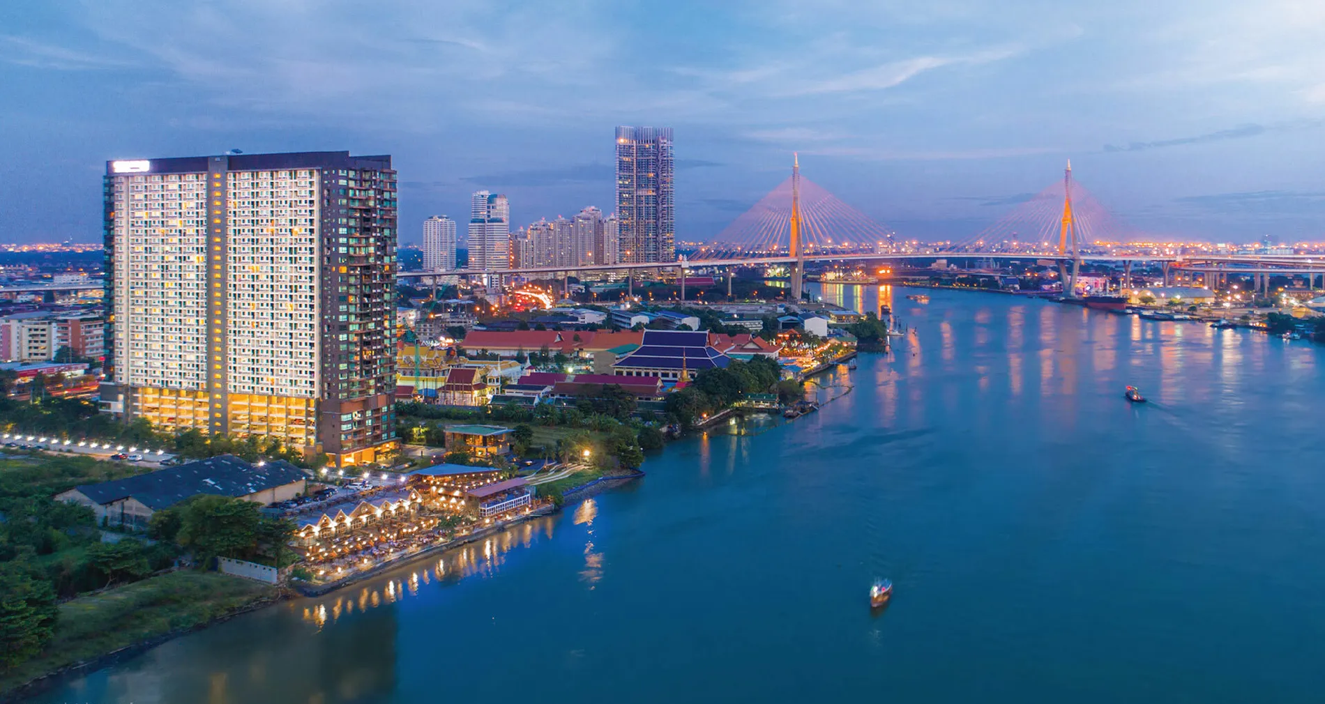 Exterior or project image for U Delight Residence Riverfront Rama 3 in Bangkok